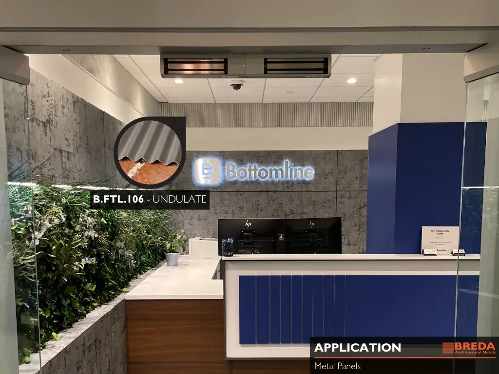 Bottomline - Embossed Metals installation (photo 2)