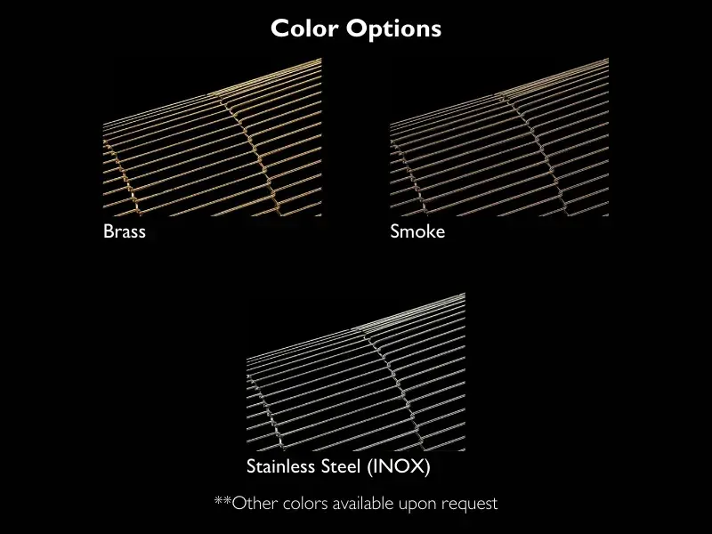 Core (MM.402.SS) - Spiral Mesh detail