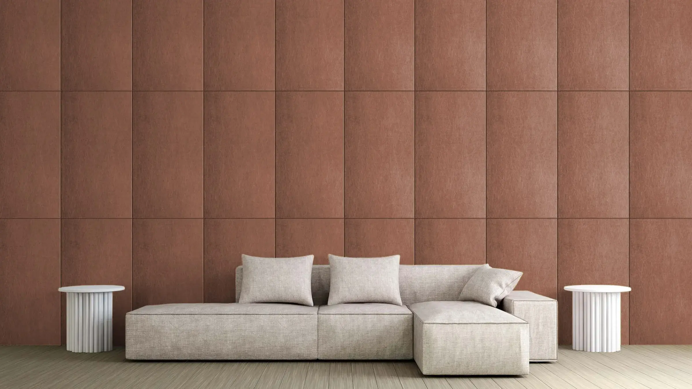 Breda Metals flat brass and copper sheet banner