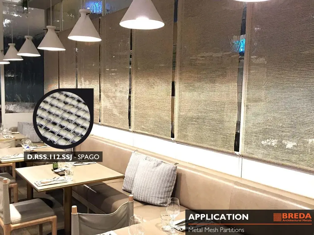 Holt Renfrew – Holt’s Café - Woven Mesh installation (photo 4)