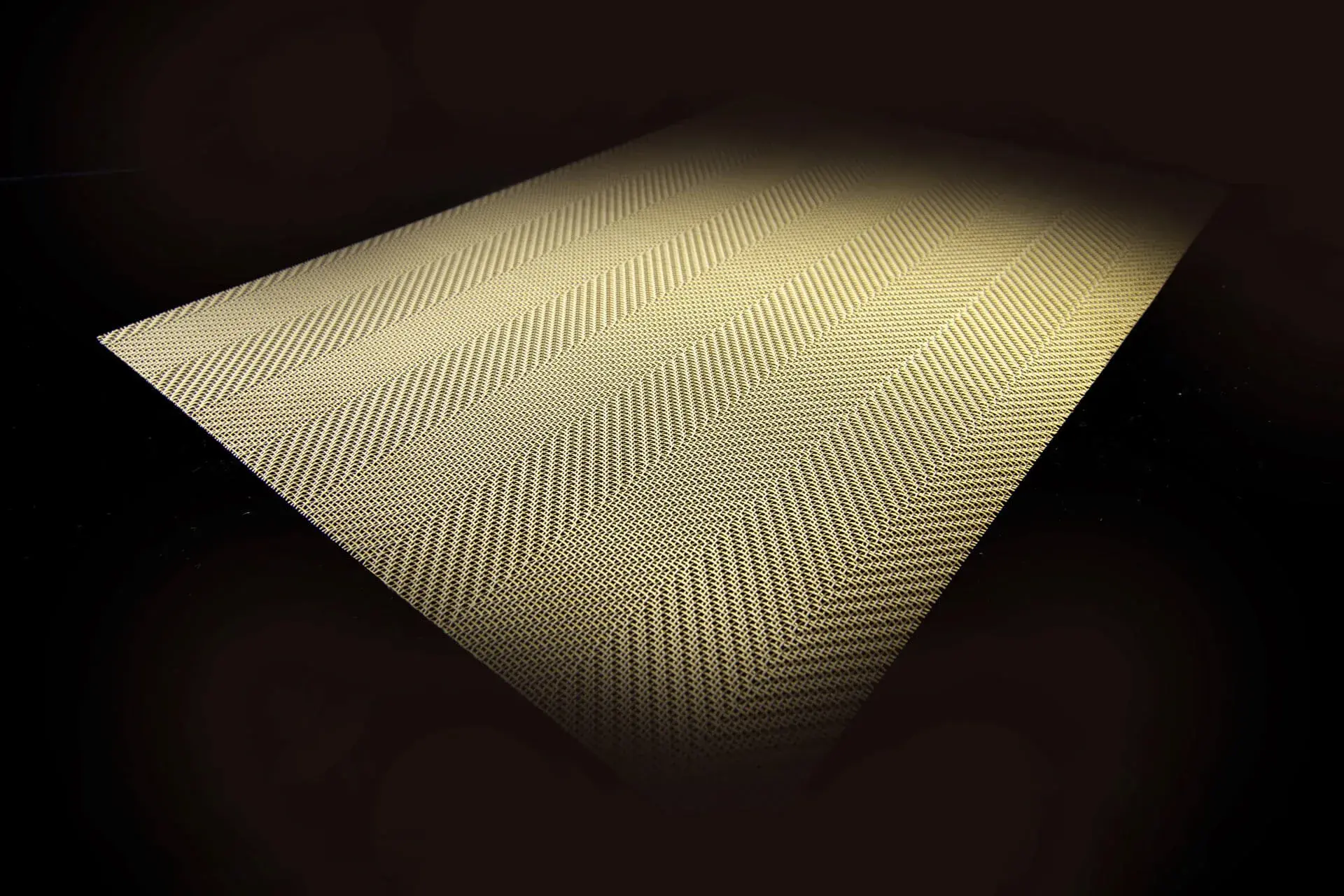 Maglia Oro (M.RSS.107.SSB) - Woven Mesh detail
