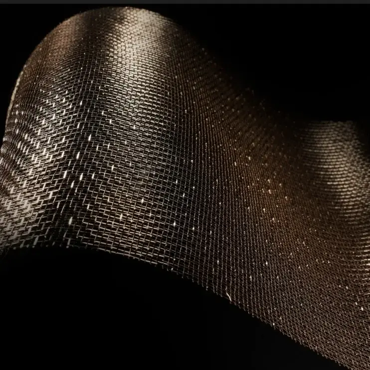 Nile Bronzo (MM.128.BR) - Woven Mesh detail