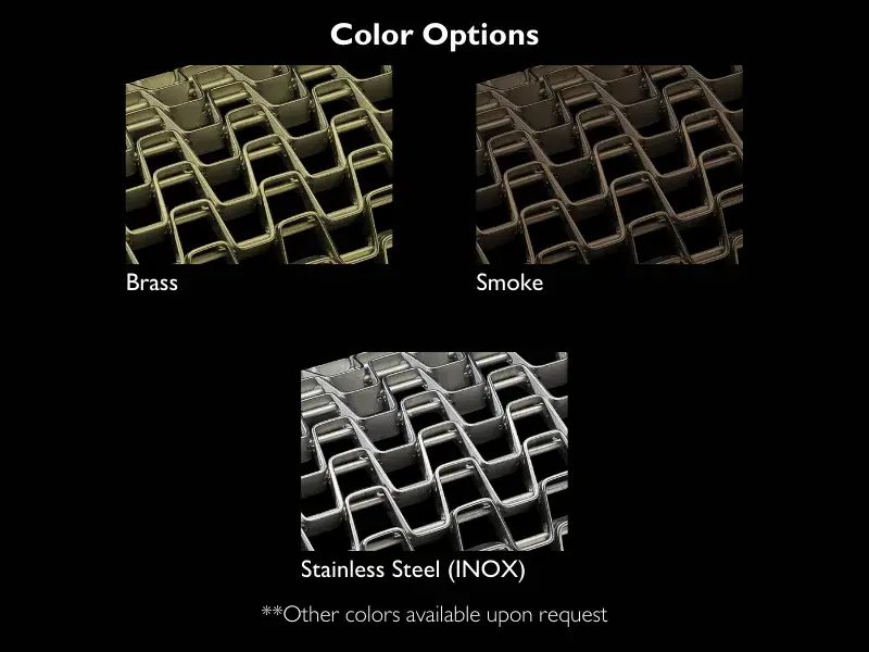 Origen (B.CDM.101) - Spiral Mesh detail