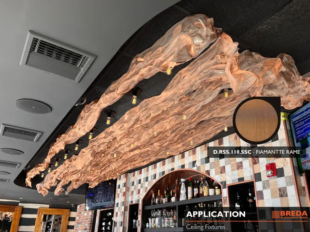 Restaurant Bricco - Fiammante Rame installation (photo 2)