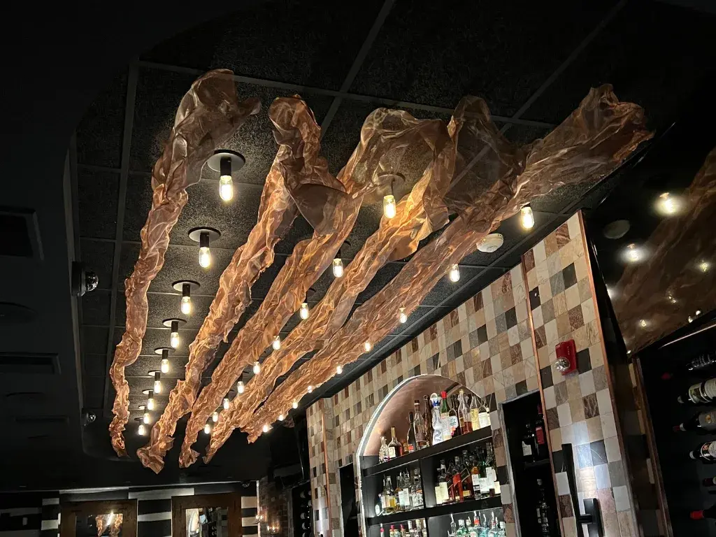 Restaurant Bricco - Fiammante Rame installation (photo 4)