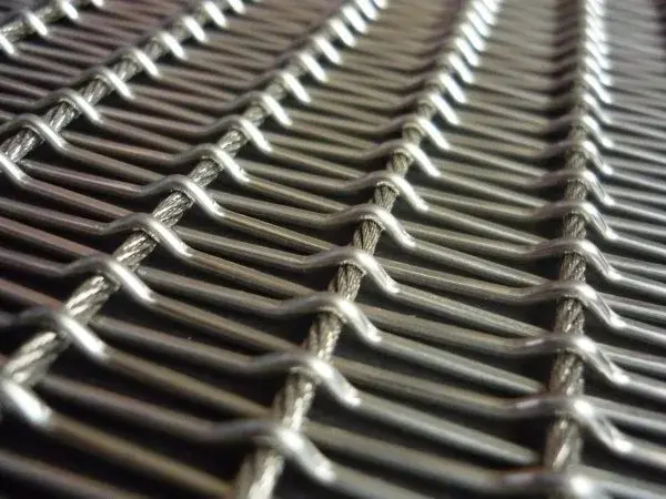 Struttura (MM.419.SS) - Spiral Mesh detail