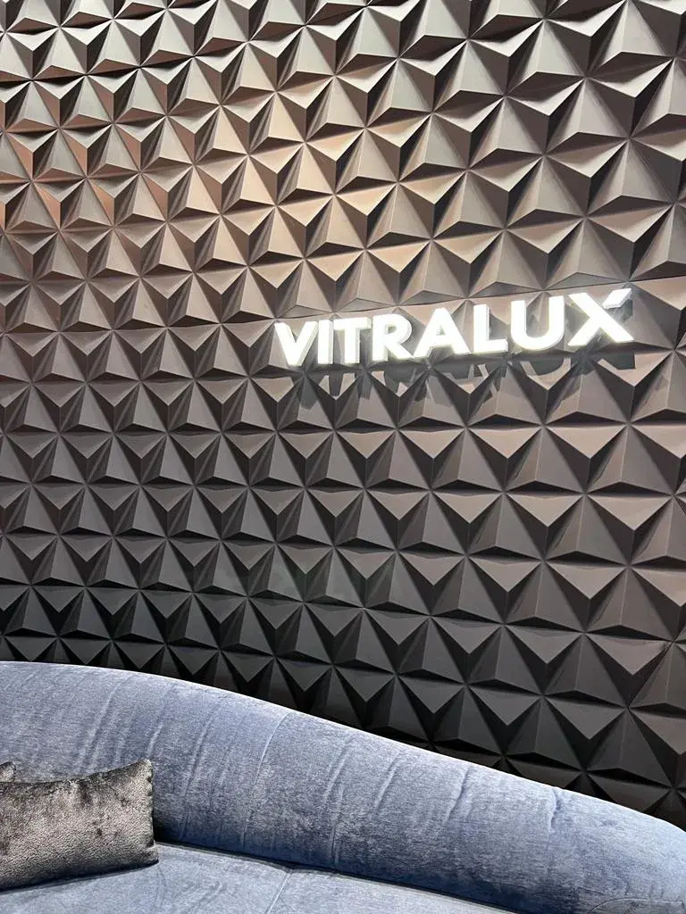 Vitralux - Embossed Metals installation (photo 1)