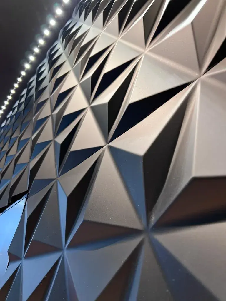 Vitralux - Embossed Metals installation (photo 2)